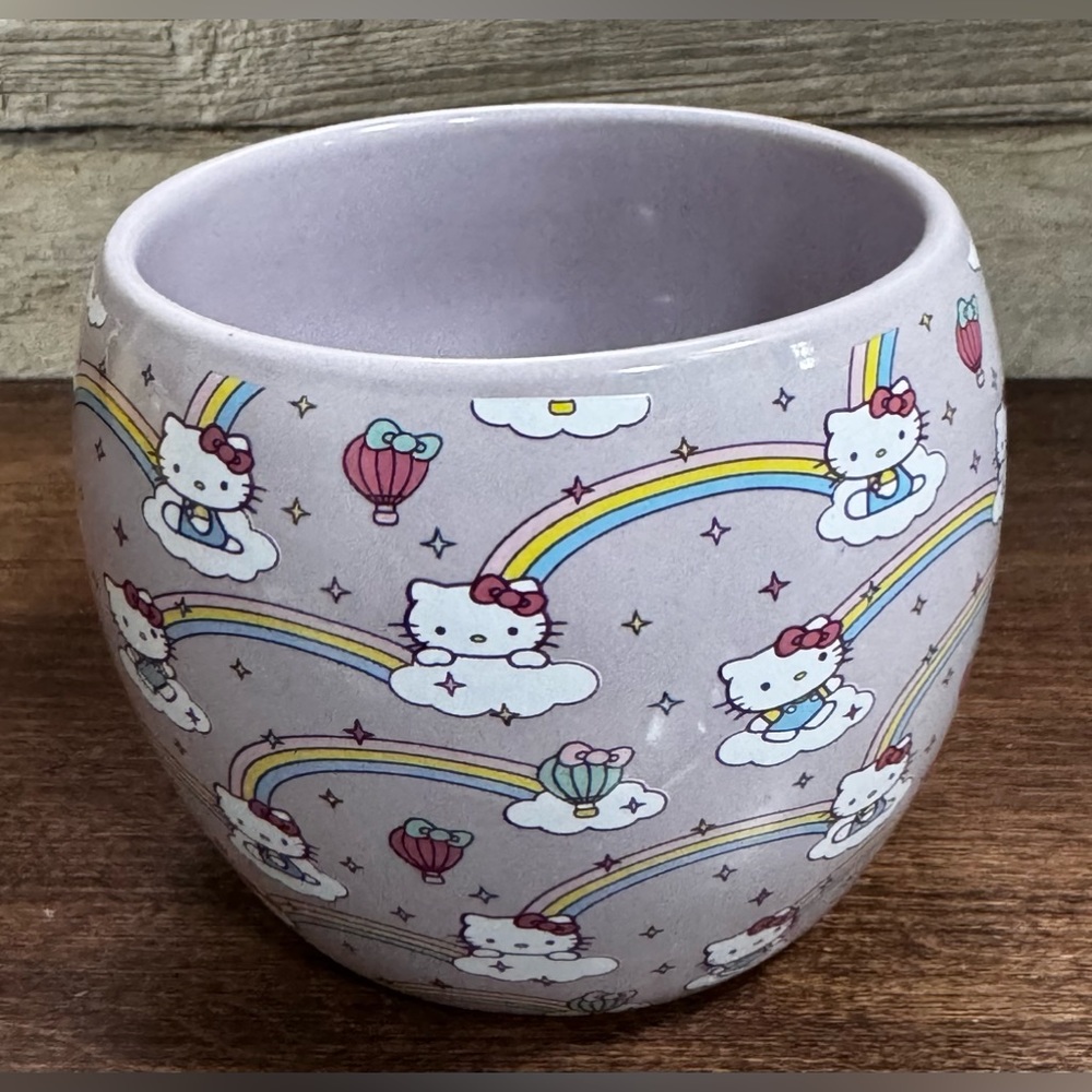Super Cute Hello Kitty Love Ceramic Mug 15.9oz - NEW - Picture 2 of 5